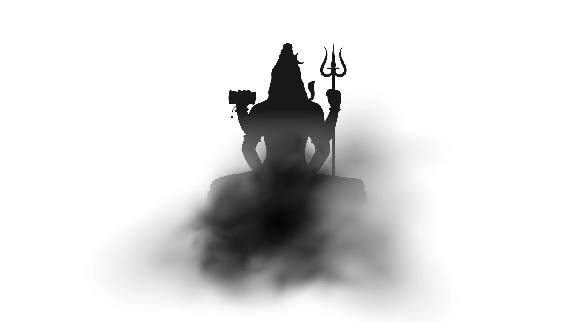 Shiva White wallpaper preview